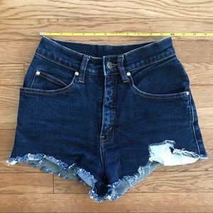 Levi’s High Waist Denim Shorts